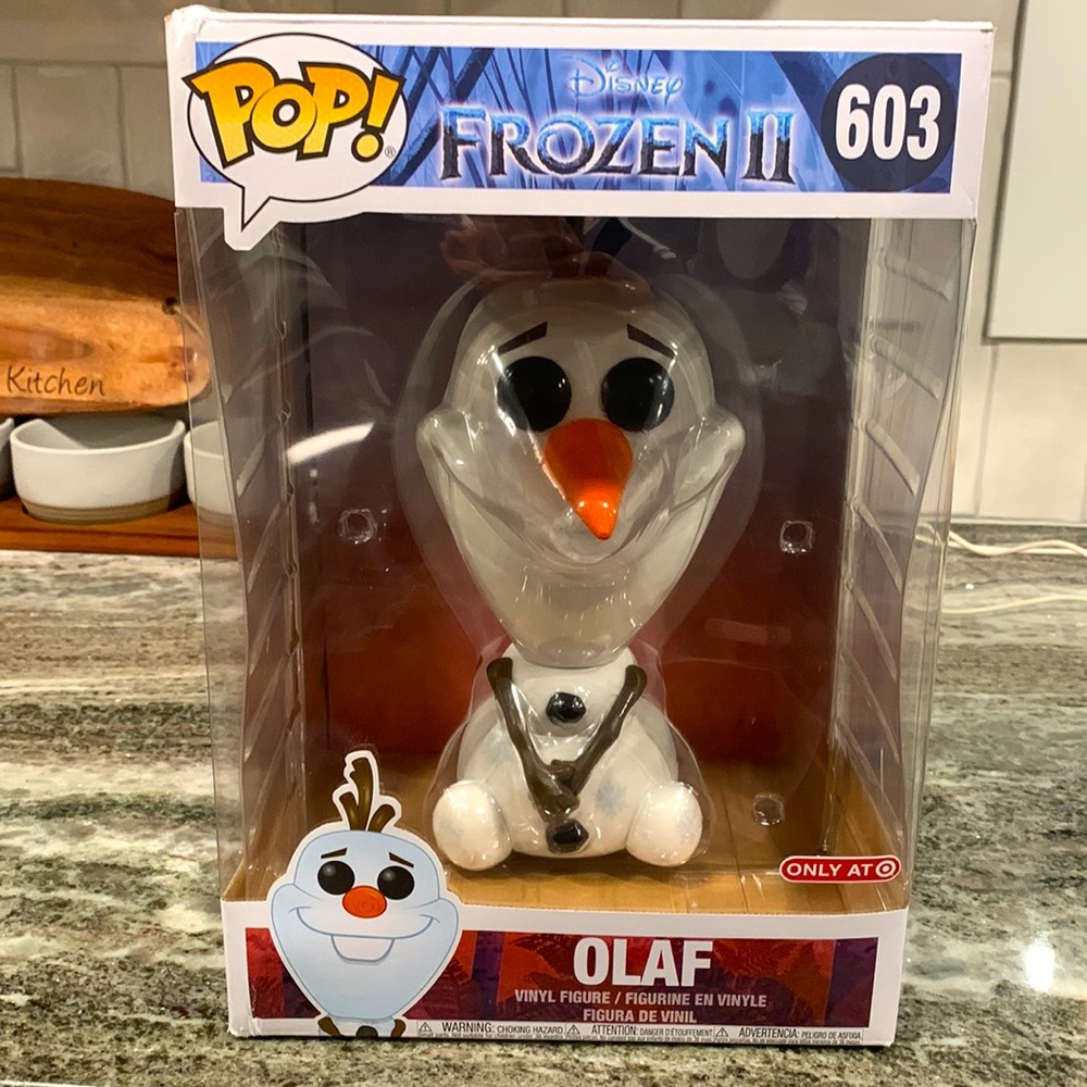 Funko Disney Frozen II large vinyl collectible figurine.  Never Opened #603